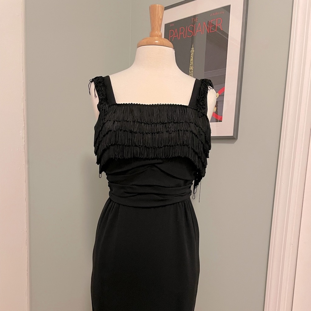 Vintage 1960s cocktail dress.